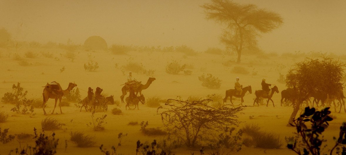 Légère baisse de la quantité de poussière dans l’atmosphère en 2023, selon l’OMM
